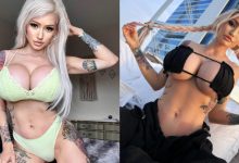 大…還要更大！刺青妹配備「浮誇系爆乳」　巨型奶彈迎面襲擊絕對扛不住-德州扑克迷