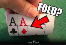 【EV扑克】牌局分析：他应该弃掉AA吗？-德州扑克迷