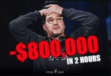 【EV扑克】牌局：Phil Hellmuth 是如何在3小时内损失80万美元？-德州扑克迷
