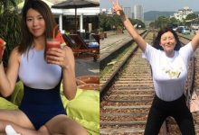 運動正妹自備一對「渾圓豪乳」快塞爆泳裝，「養眼視角」畫面太立體啦！-德州扑克迷