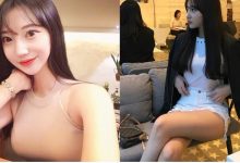 妹子針織深V「渾圓雪乳」滾出來，超短裙大露「逆天長腿」，這天不冷啦！-德州扑克迷
