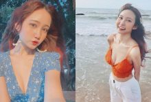美波正妹「蔣馨」海邊玩耍流露自然美，「躺平溢奶」畫面更是可觀！-德州扑克迷