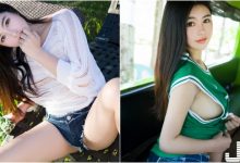 好色唷！「清純熱褲妹」外出不穿bra！車內換衣開腿「白嫩三角洲」若隱若現！-德州扑克迷