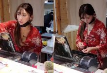 日式餐飲正妹老闆娘「糖糖」，爆乳和風浴衣站櫃檯收銀！-德州扑克迷