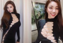 笑眼女神「黃琳」衣服穿錯邊　胸口大開延伸至大腿意外造成爆乳效果-德州扑克迷