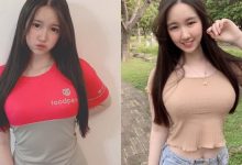 超迷你餐點外送員！「147巨乳小隻馬」外送制服遮不住嫩腿，網友看了想瘋狂點餐！-德州扑克迷
