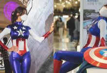 美國隊長果然大！「性感姐姐」萬聖節換上緊身衣展現凹凸有致的身材-德州扑克迷