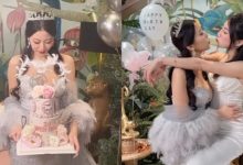 性感小野馬「玟妡WenHsin」生日派對玩好大　壽星摸遍現場巨乳正妹-德州扑克迷