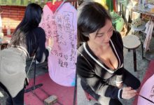 長腿姐姐「羅莉Rolly」噘臀寫天燈　想實現願望當然要先表誠意！-德州扑克迷