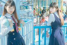 遊樂園捕獲制服少女「梗梗」甜美爆發，「韓式清新感」讓人一眼就暈！-德州扑克迷
