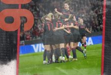 大发体育-女足欧冠1/4决赛首回合：拜仁1-0阿森纳，巴萨1-0罗马，大发助力你的致富之路！-德州扑克迷