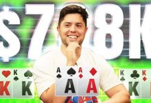 【EV扑克】AA vs KK vs KK,扑克网红拿下78万刀巨额底池!-德州扑克迷