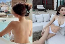 正妹「詹椀媗Maggie」富士山泡湯露半粒！超凶「裸背側乳」辣到犯規！-德州扑克迷
