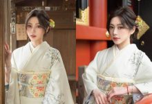 淺草寺發現高顏值和服妹子，正妹蓋蓋小巧臉蛋「美貌超逆天」！-德州扑克迷