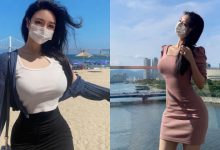 沙灘大奶正妹「乳量超沈重」，IG私照「爆奶造型連發」！-德州扑克迷