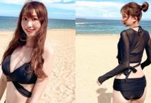 國北教「長腿學生妹」身高171cm，澎湖海邊穿比基尼秀出「渾圓雪乳」！-德州扑克迷
