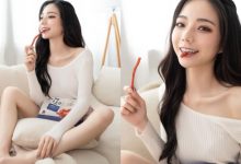零偶包女神「啾啾」咬牙切齒超可愛，「大秀玉腿」嘴饞要先飽眼福！-德州扑克迷