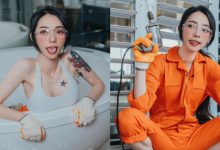 正妹維修員「飄哥」工作服下超誘人，「掏乳甜笑」粉絲求「修肝」！-德州扑克迷