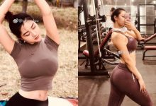 正妹火辣健身照「胸型超凸出」，「上圍越來越UP」要撐爆衣服了！-德州扑克迷