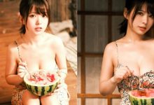 一次吃三顆西瓜消暑！中國Coser「肅雨」跨次元身材根本行走人間凶器-德州扑克迷