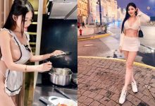 長腿正妹「謝立琪 Kiki」裸體圍裙好犯規！渾圓雪乳呼之欲出～-德州扑克迷