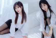 腿香福利！美艷正妹「小皮」狂擺黑絲襪，「纖長玉腿」讓人心癢！-德州扑克迷