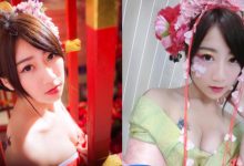 忍不住拉下來！清新「和服嫩妹」邪惡視角，往下一看白嫩長輩都露出來了！-德州扑克迷