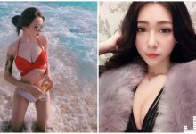 火辣正妹「事業線太深長」，換上比基尼「美乳要爆出來了」！-德州扑克迷