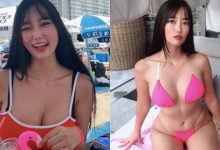 葫蘆型身材超讚！南韓「巨乳豐尻」健身網紅，比基尼小褲褲只有一片布！-德州扑克迷