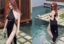 巨乳尤物「雲嫣」日月潭渡假，超撩人洋裝露出「雪白側乳＋側腰翹臀」！-德州扑克迷