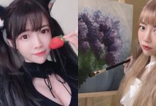 甜美實況主「希兒Angel」風格好多變，性感爆乳小貓或知性小畫家都得心應手～-德州扑克迷