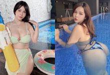巨乳姊姊「香菱」抱著大水槍！秀比基尼加上「蜜桃攻擊」！-德州扑克迷