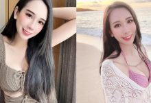 黃昏賞景的超美主持人「佳蓉」，「性感的比基尼造型」好撩人！-德州扑克迷