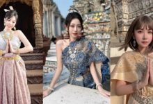 JKF女郎泰國傳統服飾合輯　小露香肩展現性感讓人著迷-德州扑克迷