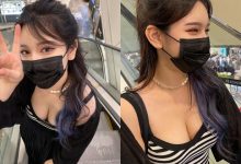 搭電梯後面是「超辣爆乳妹子」，俯視視角：深溝太養眼！-德州扑克迷