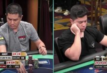 【EV扑克】扑克牌局 | 同花顺对A花,2023年最糟糕的冤家牌-德州扑克迷