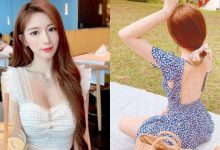 正妹野餐「露背洋裝」秀細腰翹臀好吸睛！轉到正面還是「天菜級神顏」！-德州扑克迷