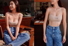 「極品網美」咖啡店前曬「川字肌」，裸色小可愛被「兇猛車燈」狂力撐爆-德州扑克迷