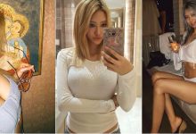 妹子半透明上衣「乳形狀」若隱若現，「逆天長腿」加碼整個露出…畫面太犯規！-德州扑克迷