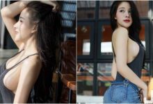 好兇猛喔！「背心爆乳妹」不穿內衣就出門！「渾圓飽滿」側乳外放路人都不敢看！-德州扑克迷