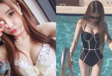 想抱緊處理！「清新正妹」無辜大眼好誘惑　池畔邊爆乳泳衣大露白嫩包子！-德州扑克迷