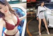 性感中古車業務「張瑜」爆乳銷售，「前凸後翹」傲人曲線太犯規！-德州扑克迷