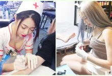 網路瘋傳「正妹刺青師」極品高顏值讓人戀愛！超可愛「美乳視角」讓人受不了…-德州扑克迷