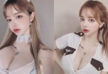 巨乳麻豆「아효」愛扮火辣女僕挑逗，胸前兩顆乳球快比足球大了！-德州扑克迷