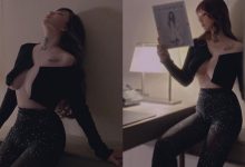 「高冷辣妹」猛乳只披金鍊衫，網狂嗨：「想要無罩駕駛！」-德州扑克迷