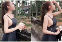 這妹子狂！野外驚見「高級側乳妹」胸器逼死人！超兇猛畫面讓人無法離開視線…-德州扑克迷