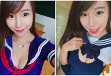 甜美學生妹「外露性感美乳」，極品美胸辣到讓人好心動！-德州扑克迷