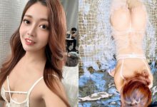 美臀一姊「朱禹潔」九年如一，「蜜桃出水」依然頂級欠摘！-德州扑克迷