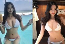 性感姊姊「奶球太大」快把比基尼撐爆！炸裂乳量太猖狂　讓人招架不住！-德州扑克迷
