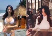 沙灘上怎麼有乳牛？性感姐姐「De Muse」太雄偉比基尼罩不住！-德州扑克迷